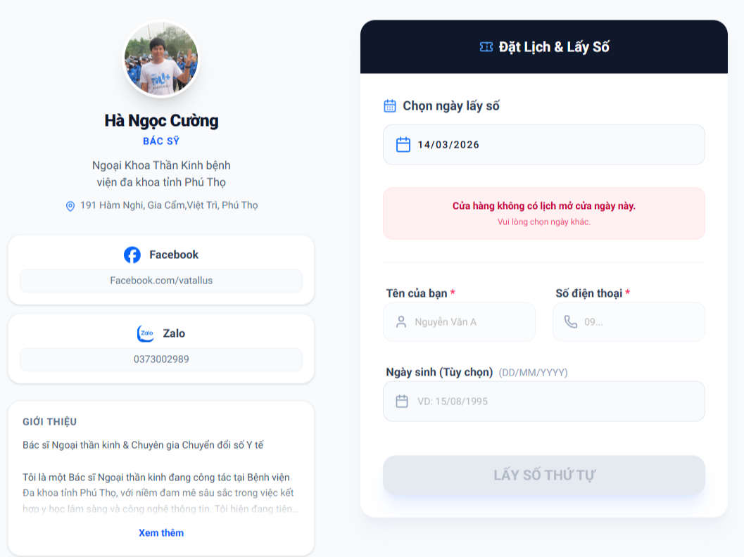 Bác sỹ Hà Ngọc Cường